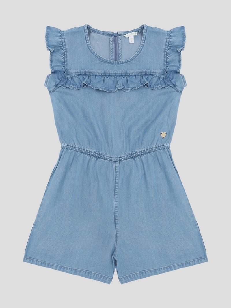 Romper-Guess-Kids-Denim-Para-Niña