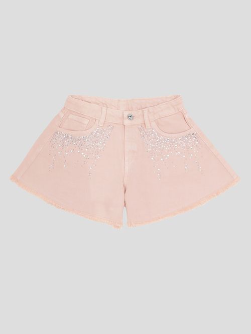 Shorts Guess Kids Tencel Para Niña