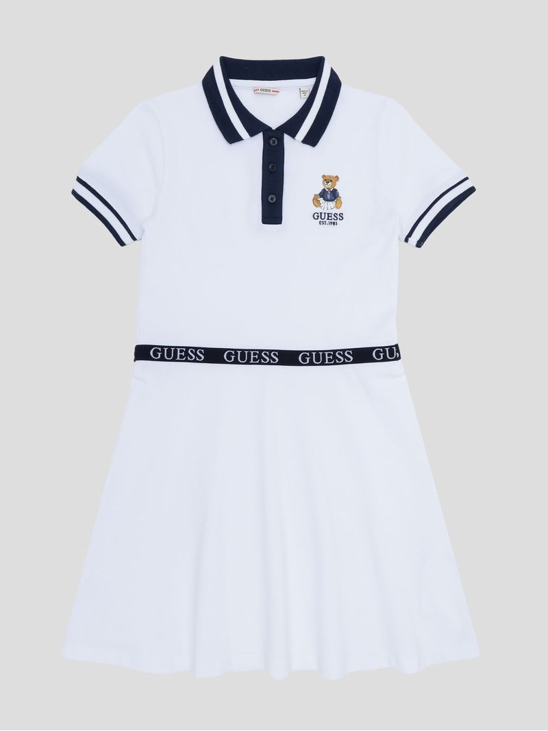 Vestido-Guess-Kids-Piquet-Para-Niña