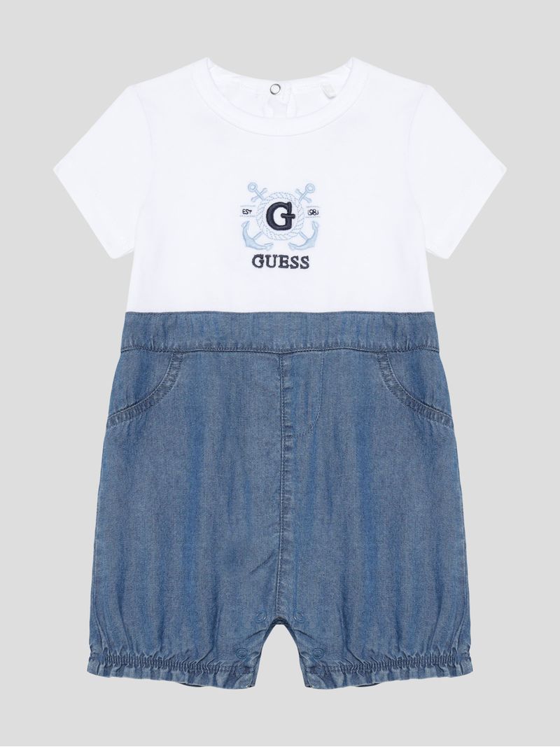 Mameluco-Guess-Kids-Chambray-Para-Bebe