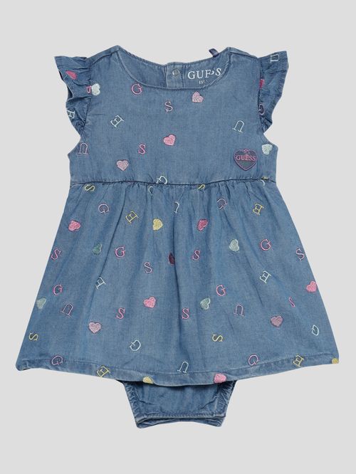 Vestido Guess Kids Chambray Para Bebé