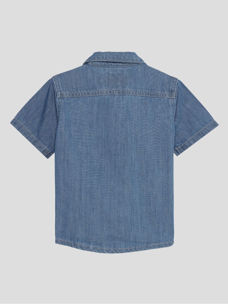 Camisa-Guess-Kids-Denim-Para-Bebe