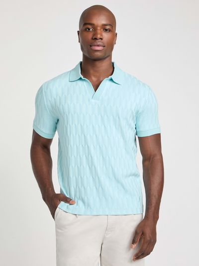 Playera Tipo Polo Guess Marciano Placket
