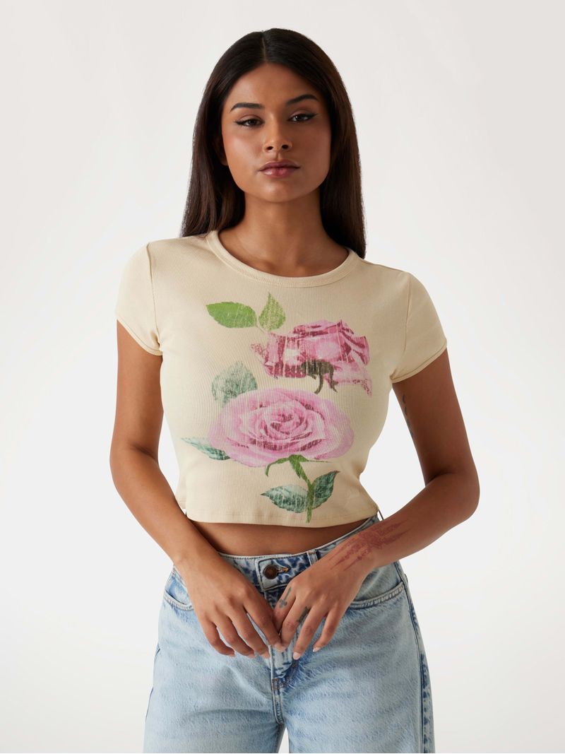 Playera-Guess-Rose-Tee