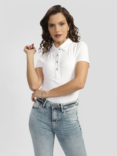 Playera Tipo Polo Guess Molly