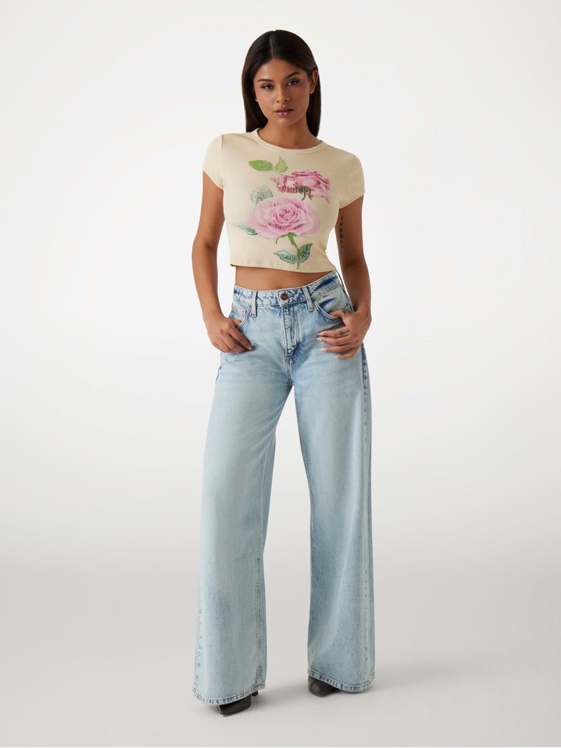 Playera-Guess-Rose-Tee
