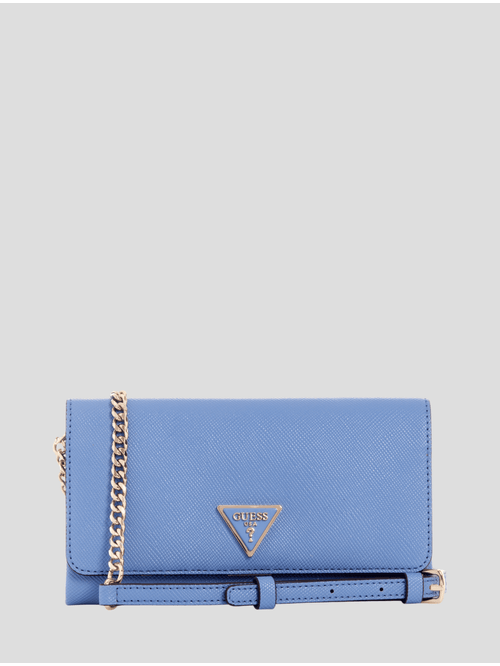 GUESS Borsa Cielo U – Bianco Con Logo In Rilievo E Dettagli Oro, Tracolla Regolabile E Manici - 3