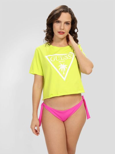Playera Guess Logo Crop