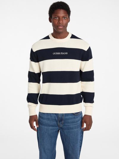 Suéter Guess Striped - Guess Jeans