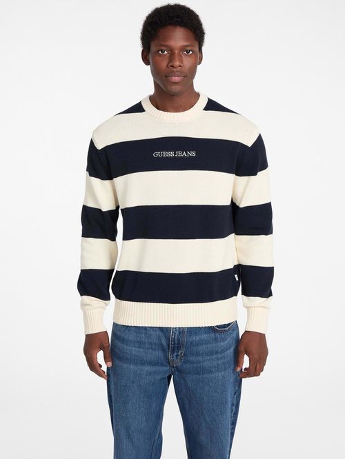 Suéter Guess Striped - Guess Jeans