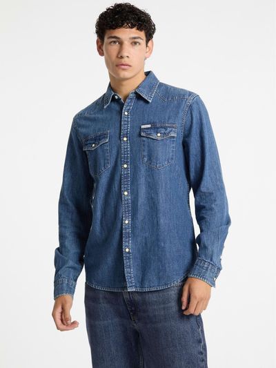 Camisa Guess Denim - Guess Jeans