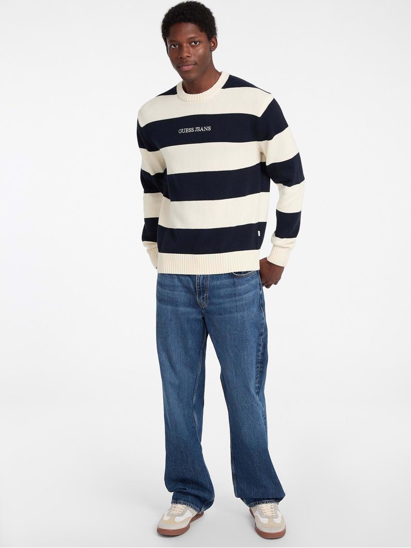 Sueter-Guess-Striped-Guess-Jeans
