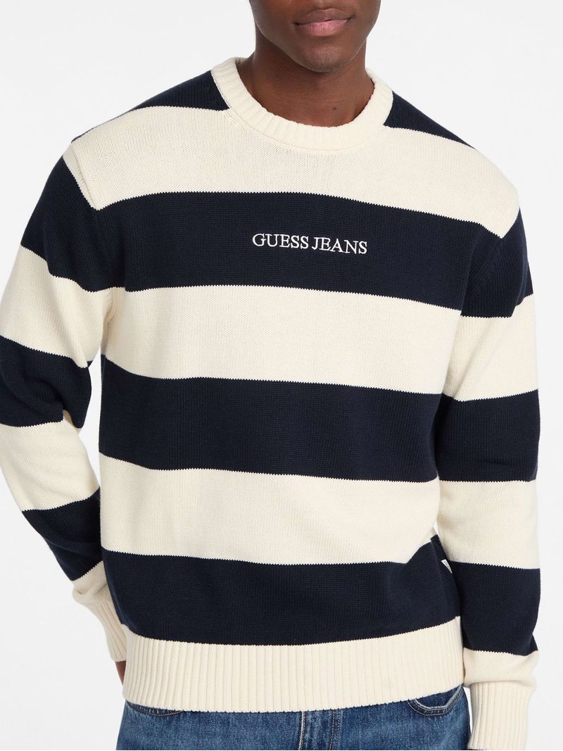 Sueter-Guess-Striped-Guess-Jeans