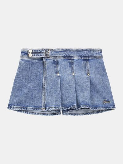 Falta Short Guess Denim Para Niña