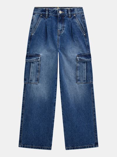 Pantalones Guess Kids Denim Para Niña