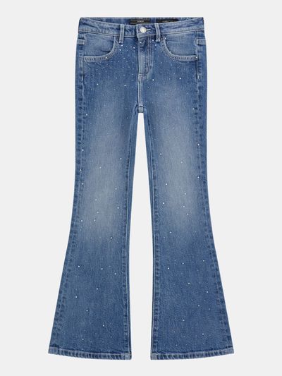 Pantalones Guess Kids Flare Para Niña