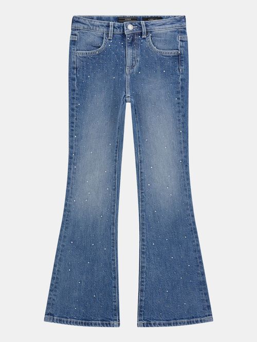 Pantalones Guess Kids Flare Para Niña