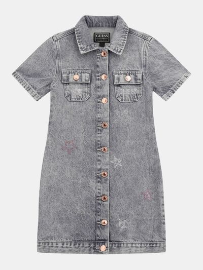 Vestido Guess Kids Star Para Niña