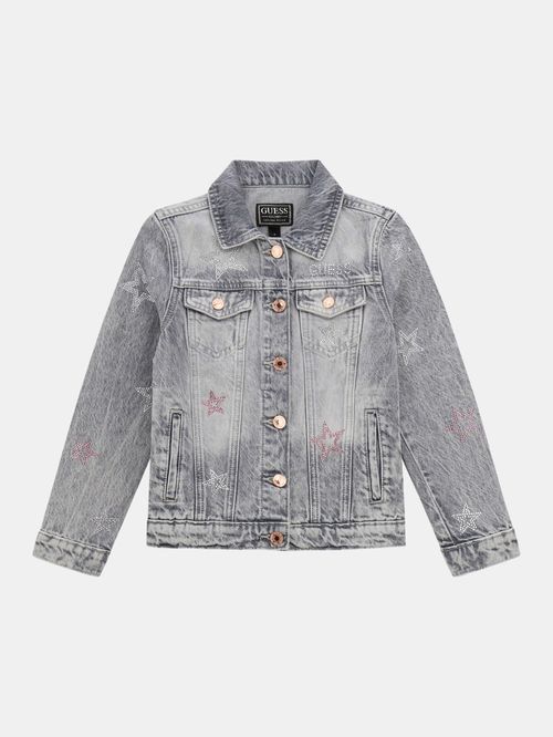 Chamarra Guess Kids Stars Para Niña