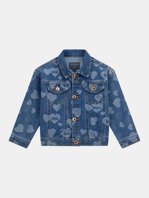 Chamarra Guess Kids Denim Para Bebé