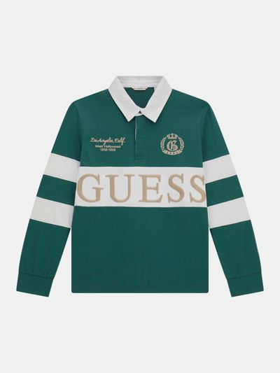 Playera Tipo Polo Guess Kids Para Niño