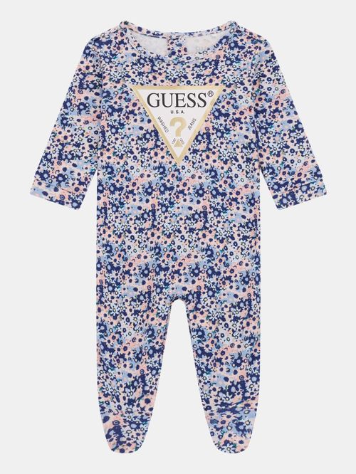 Mameluco Guess Kids Interlock Para Bebé