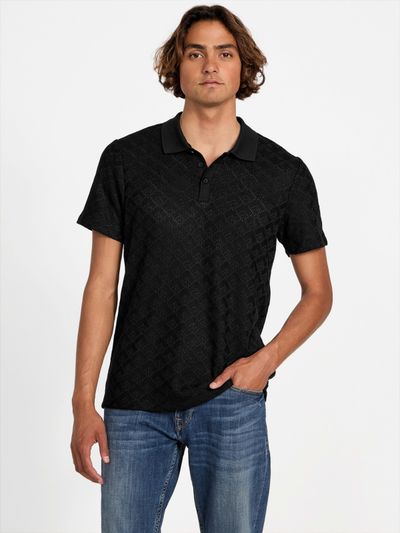 Playera Tipo Polo Guess Logan