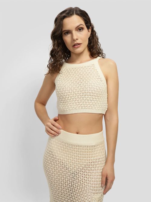 Top Traje De Baño Guess Crochet
