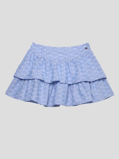 Falda Guess Kids Oxford Para Niña