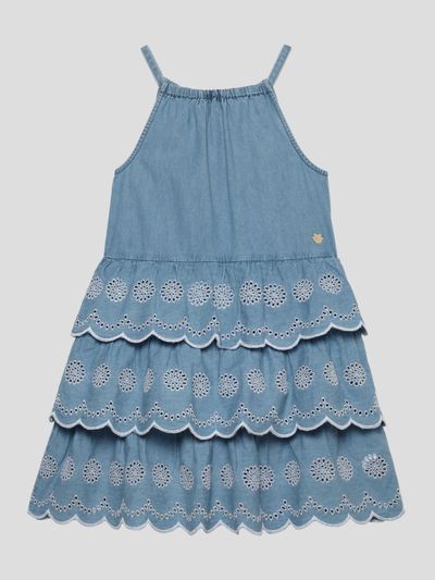 Vestido Guess Kids Denim Para Niña