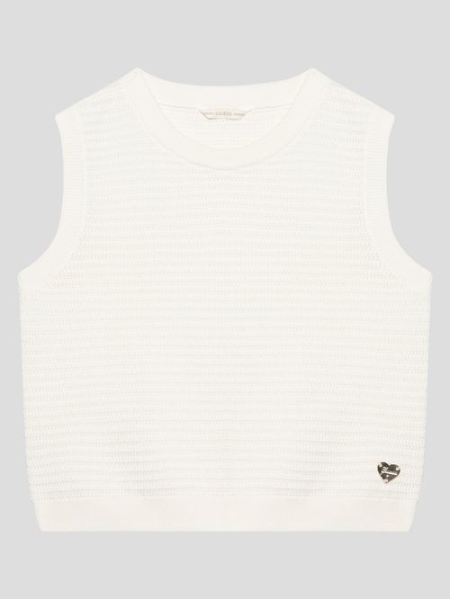 Top Guess Kids Crochet Para Niña