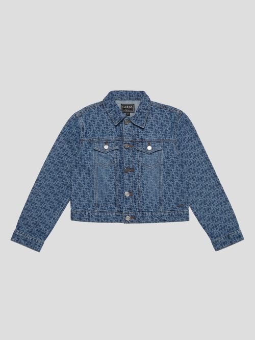 Chamarra Guess Kids Denim Para Niña