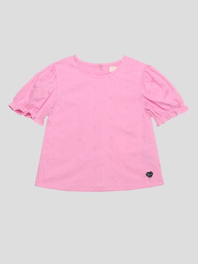 Blusa Guess Kids Sangallo Para Bebé