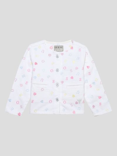 Chamarra Guess Kids Denim Para Niña