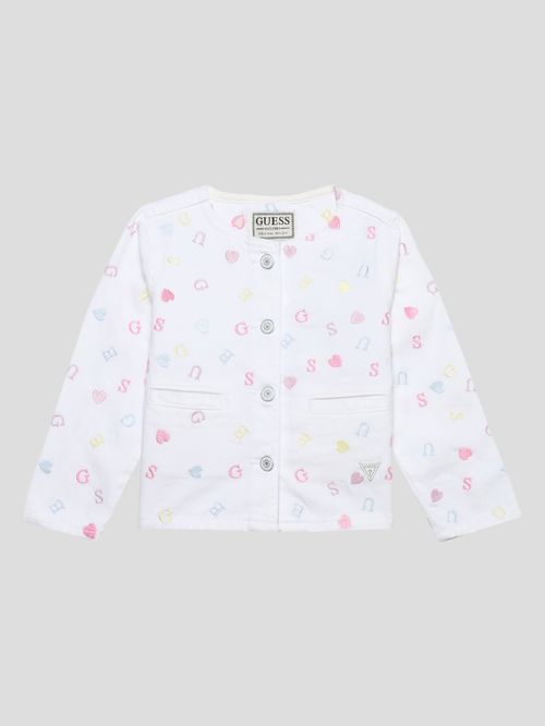 Chamarra Guess Kids Denim Para Niña