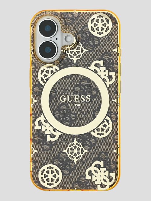 Funda Para Celular Iphone 16 Plus Guess Peony