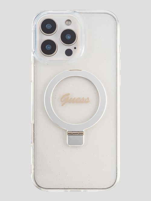 Funda Para Celular Iphone 16 Pro Max Guess Metal Stand