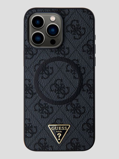 Funda Para Celular Iphone 15 Pro Max Guess Triangle Metal