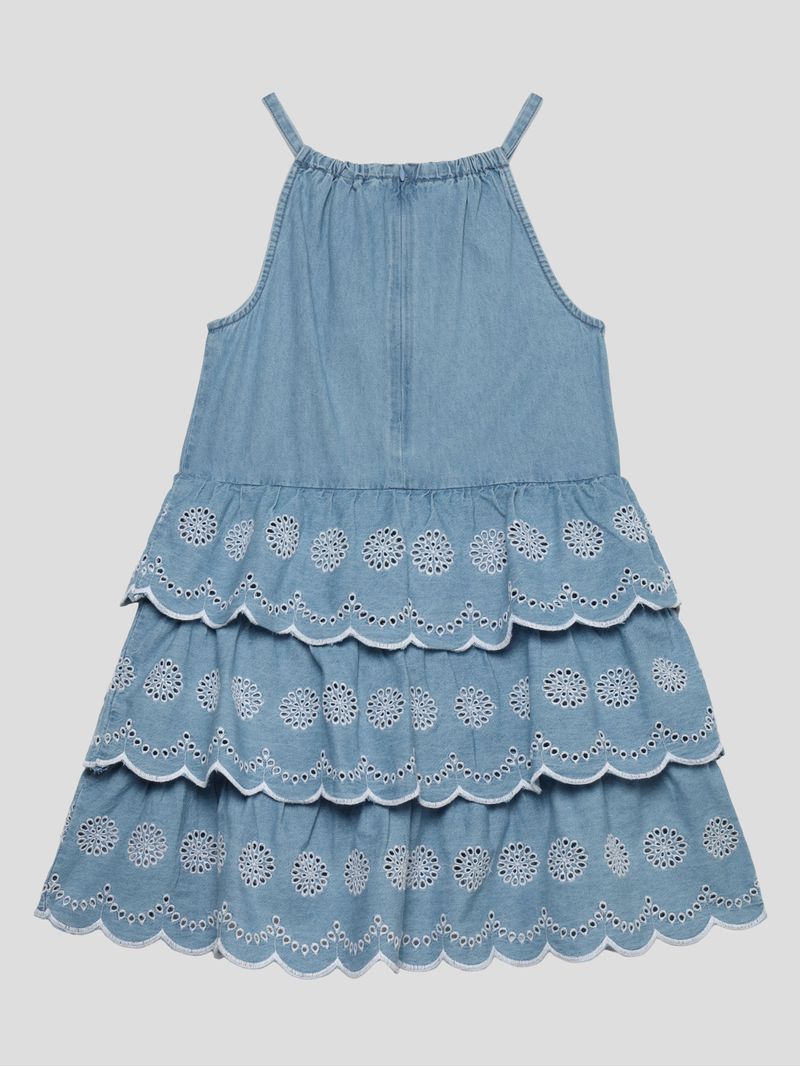 Vestido-Guess-Kids-Denim-Para-Niña