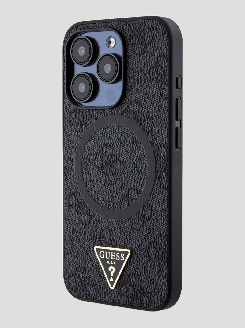 Funda-Para-Celular-Iphone-15-Pro-Guess-Triangle-Metal