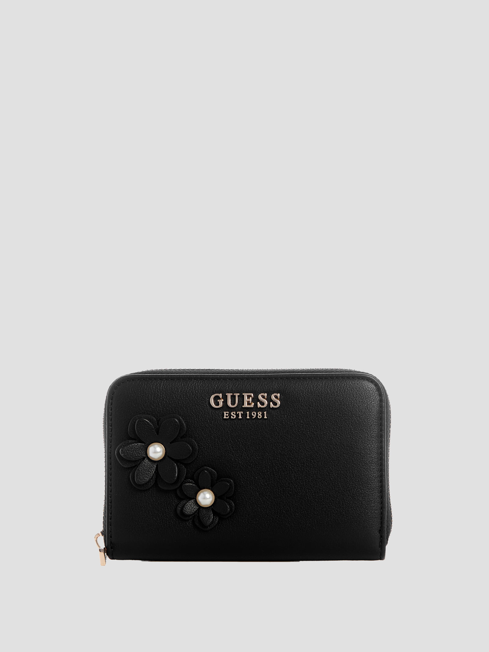 Monedero Guess Mujer Billetera Guess Negra Mini Cartera Guess