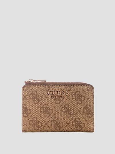 Cartera Zip Around Card Case Guess Laurel
