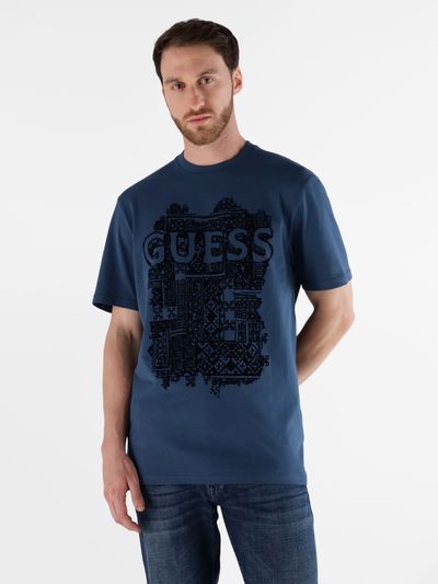 Playera Guess Flock Box