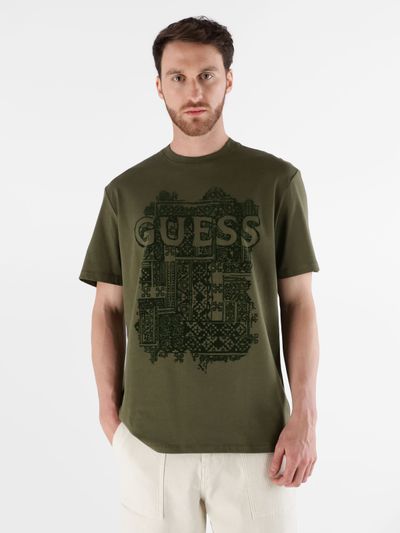 Playera Guess Flock Box