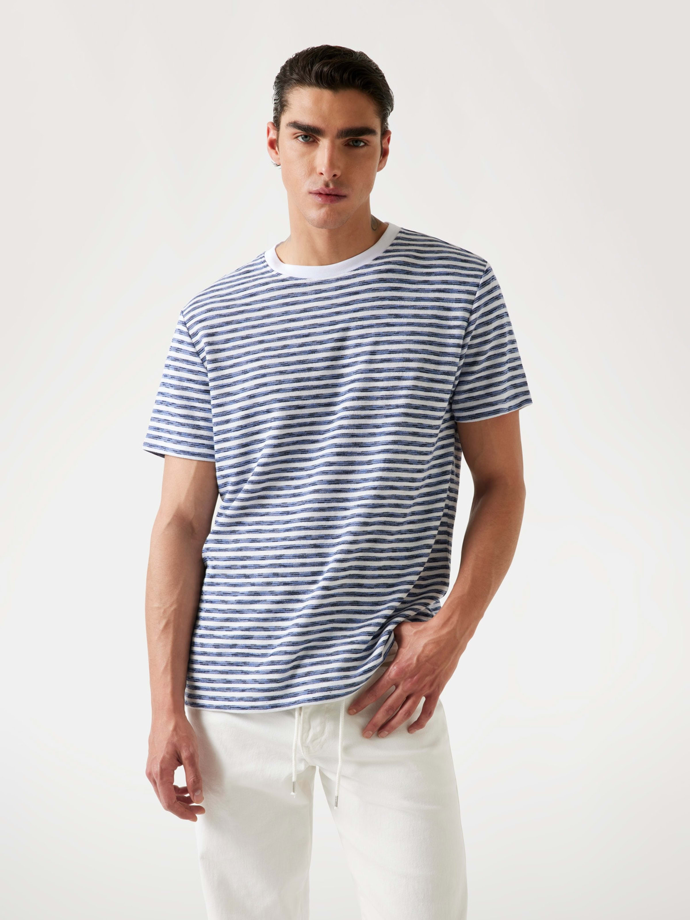 Amazon Camisa Guess Hombre Rayas Asos Camiseta Guess Rayas