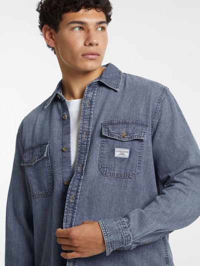 Camisa Guess Denim - Guess Jeans