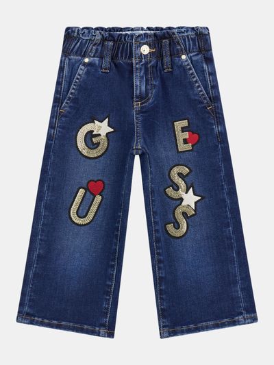 Jeans Guess Kids Palazzo Para Bebé