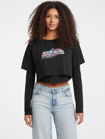 Playera Guess Boxy - Guess Jeans