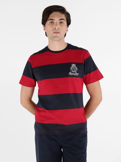 Playera Guess Striped - Guess Jeans