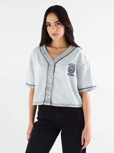 Camisa Guess Denim - Guess Jeans